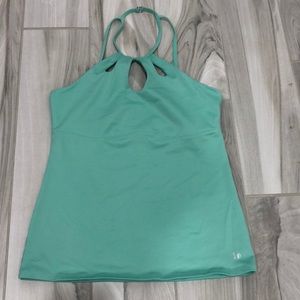 BeUp- Seafoam green halter top
